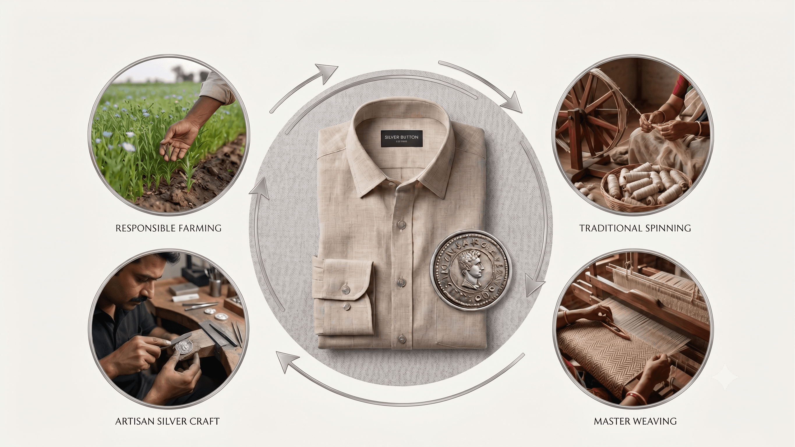 The Silver Button — Artisan craftsmanship